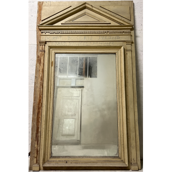 Fir wood mantelpiece