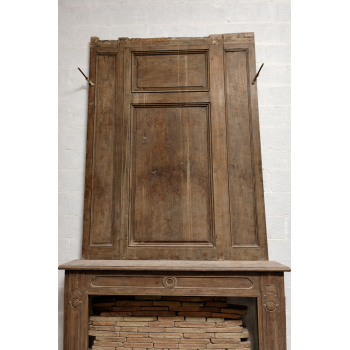 Chemin&eacute;e en ch&ecirc;ne Louis XIV