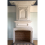 Cheminée Louis XIV à double corniches