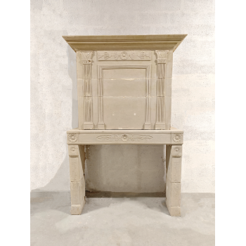 Chemin&eacute;e &agrave; trumeau Directoire