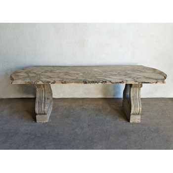 Grande table en marbre