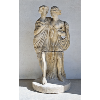 Statue de parc XVIIIe si&egrave;cle