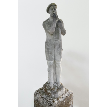 Statue of a shepherd