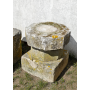 Stèle de jardin octogonale