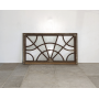 Glazed transom window