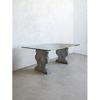 Table en verre