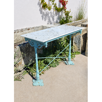 Table bistro en marbre