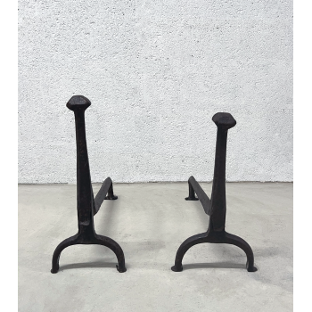 Pair of andirons