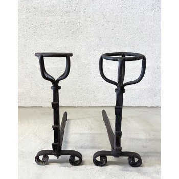 Pair of andirons 
