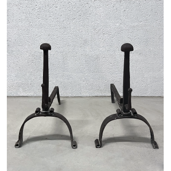 Pair of andirons