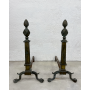 Pair of andirons