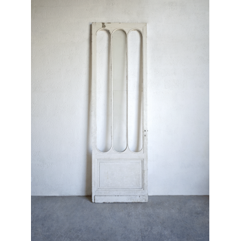 Grande porte vitr&eacute;e bordelaise