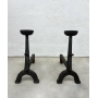 Pair of andirons