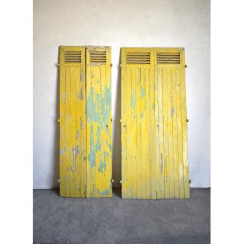 2 paires d'anciens volets