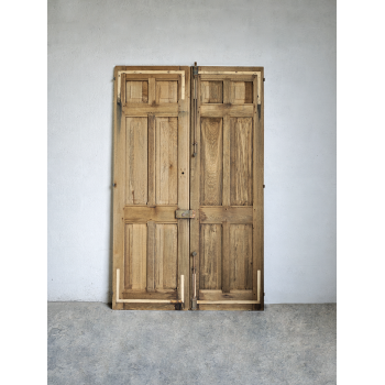 Lot de portes en ch&ecirc;ne 