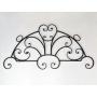 18th century wrought iron transom window