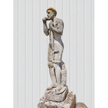 Statue of a shepherd