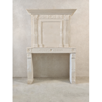 Chemin&eacute;e &agrave; trumeau Directoire