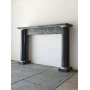 Art Deco marble fireplace