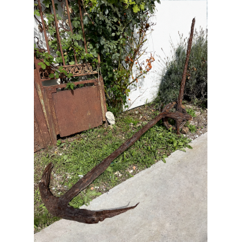 Cast iron marine anchor