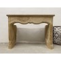 Louis XIV stone fireplace