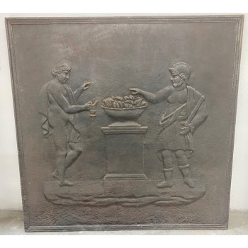 Plaque de fonte