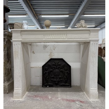 Cheminée Louis XVI basse Rochelaise