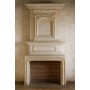 Double corniches Louis XIV fireplace