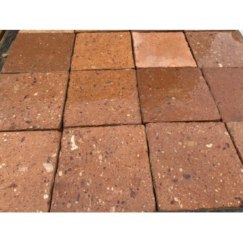 Carrelage ancien rouge 24 X 24